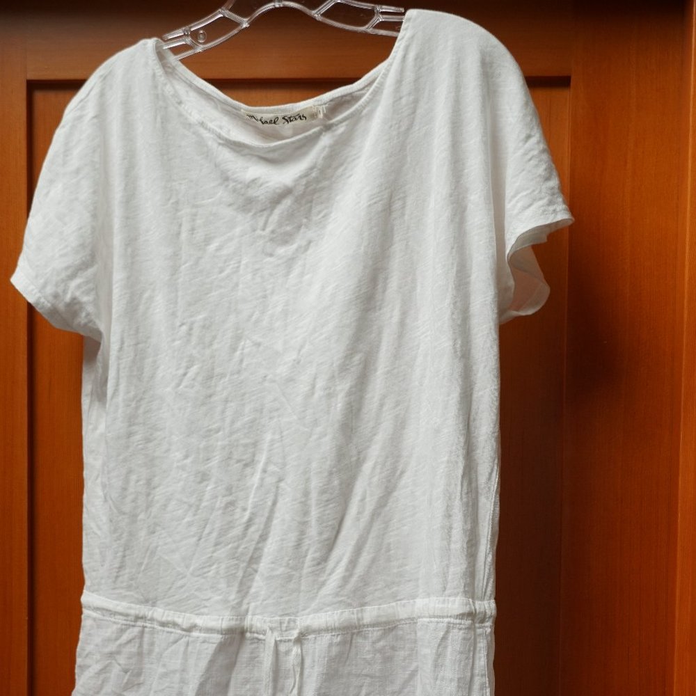 Michael Stars White Beach Coverup